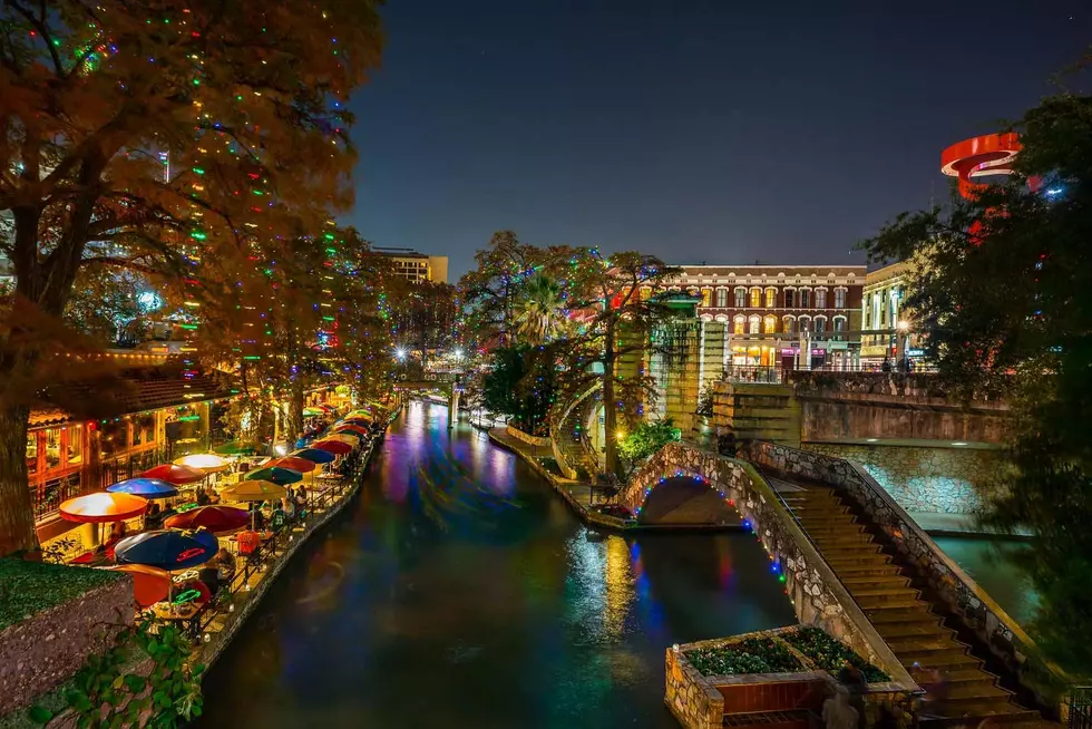 The San Antonio Riverwalk Lights Up for Christmas on November 28